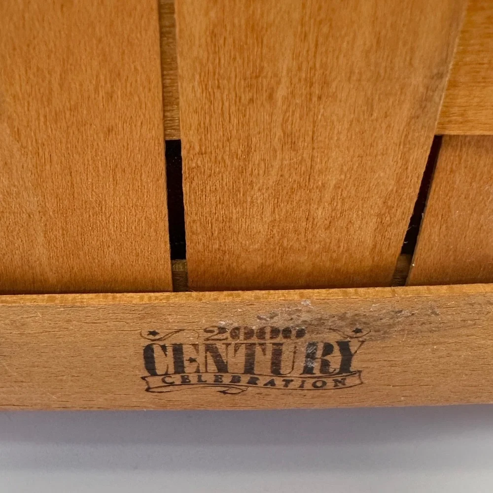 Longaberger Deck the‎ Halls Basket Christmas Collection 2000 Century Celebration